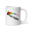 Calicrazy White glossy mug Brooke's Imagination - Image 2