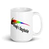 Calicrazy White glossy mug Brooke's Imagination - Image 4